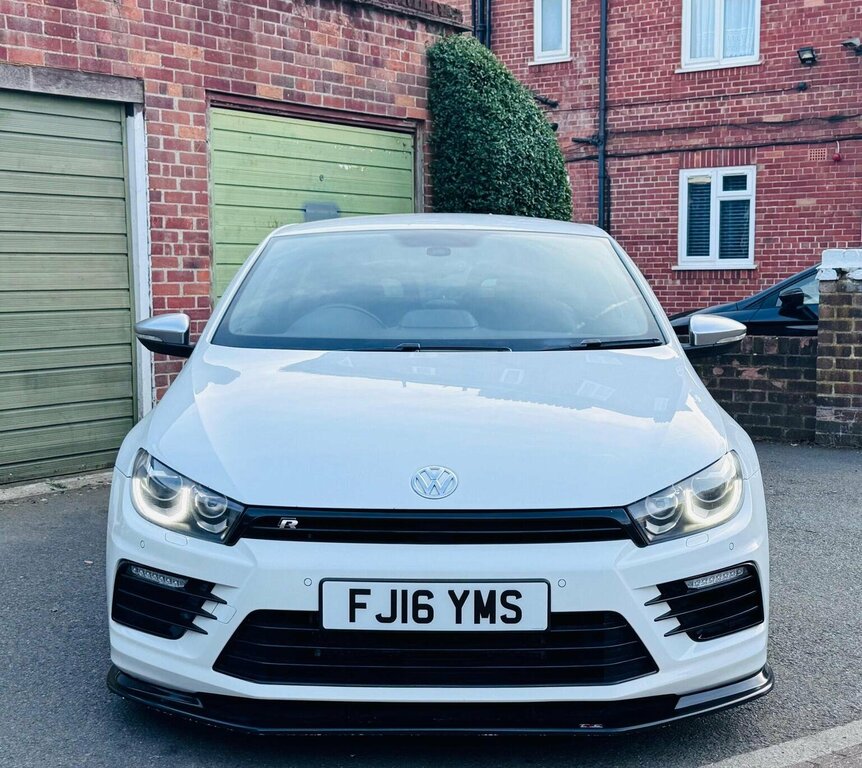 Volkswagen Scirocco 2.0 Tsi Bluemotion Tech R Dsg Euro 6 Ss FJ16YMS White #4