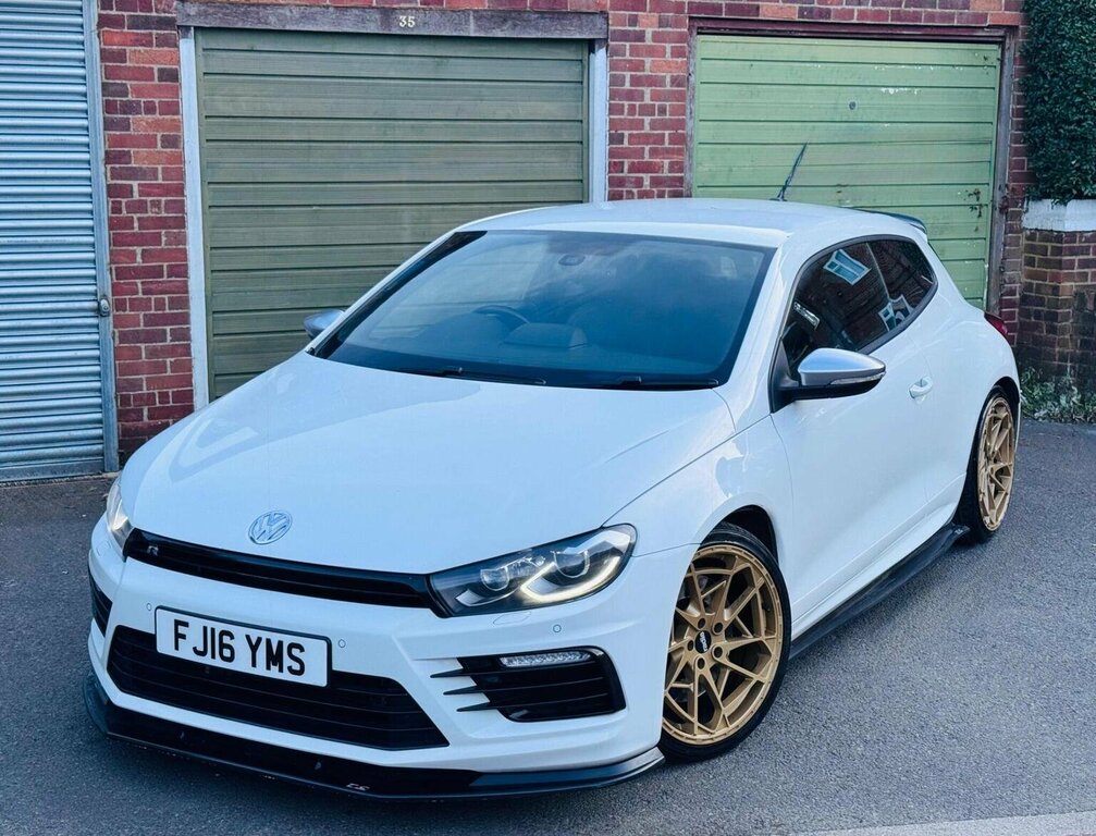 Volkswagen Scirocco 2.0 Tsi Bluemotion Tech R Dsg Euro 6 Ss FJ16YMS White #5