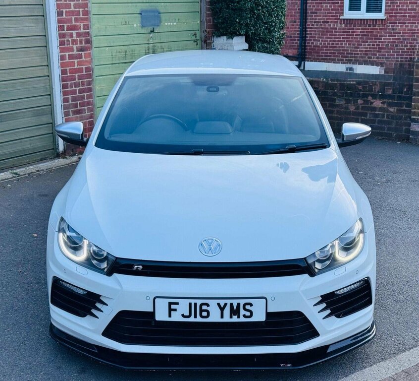 Volkswagen Scirocco 2.0 Tsi Bluemotion Tech R Dsg Euro 6 Ss FJ16YMS White #3