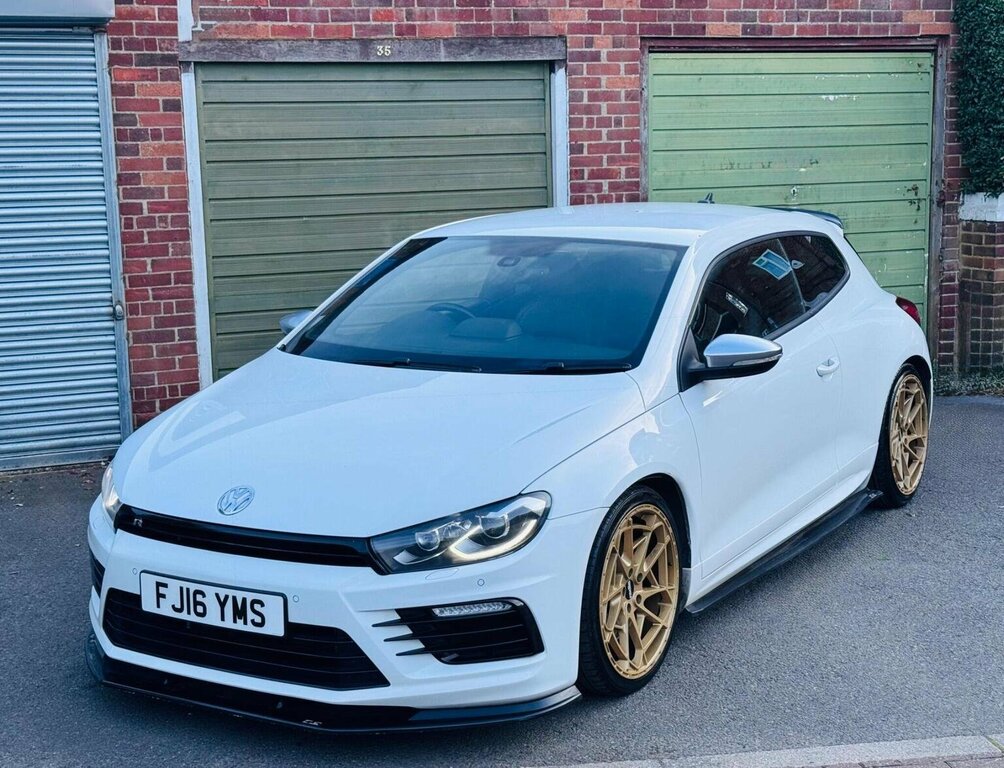 Volkswagen Scirocco 2.0 Tsi Bluemotion Tech R Dsg Euro 6 Ss FJ16YMS White #6