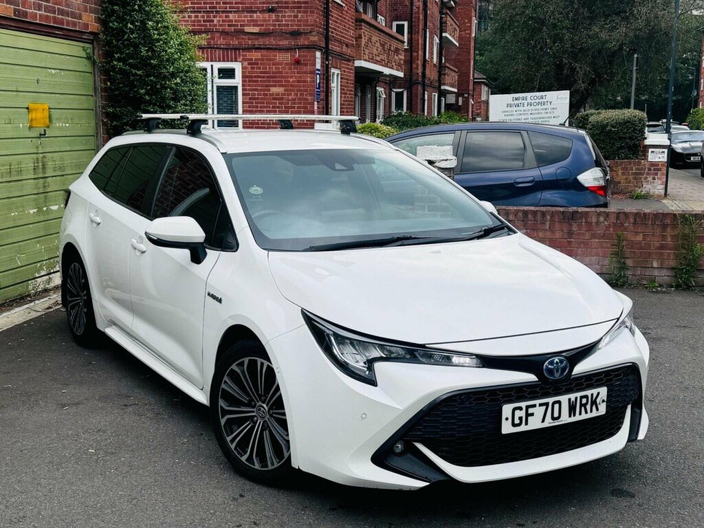 Toyota Corolla 1.8 Vvt-h Design Touring Sports Cvt Euro 6 Ss 5 White