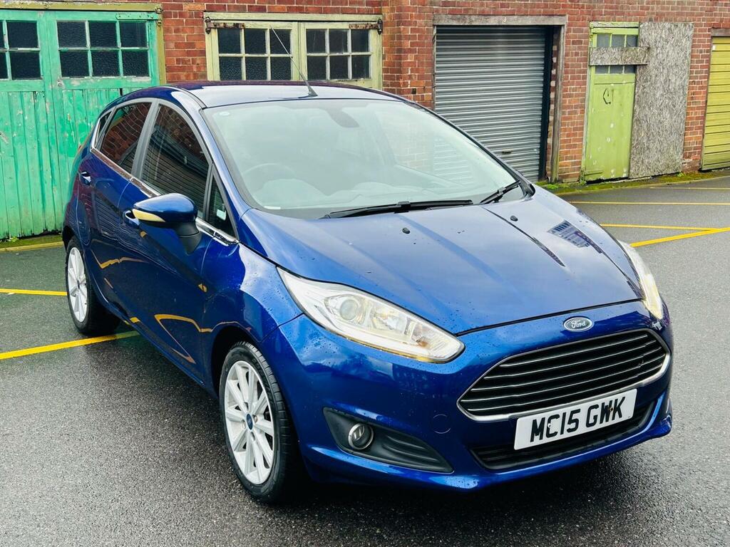 Ford Fiesta 1.6 Titanium Powershift Euro 6 MC15GWK Blue #2