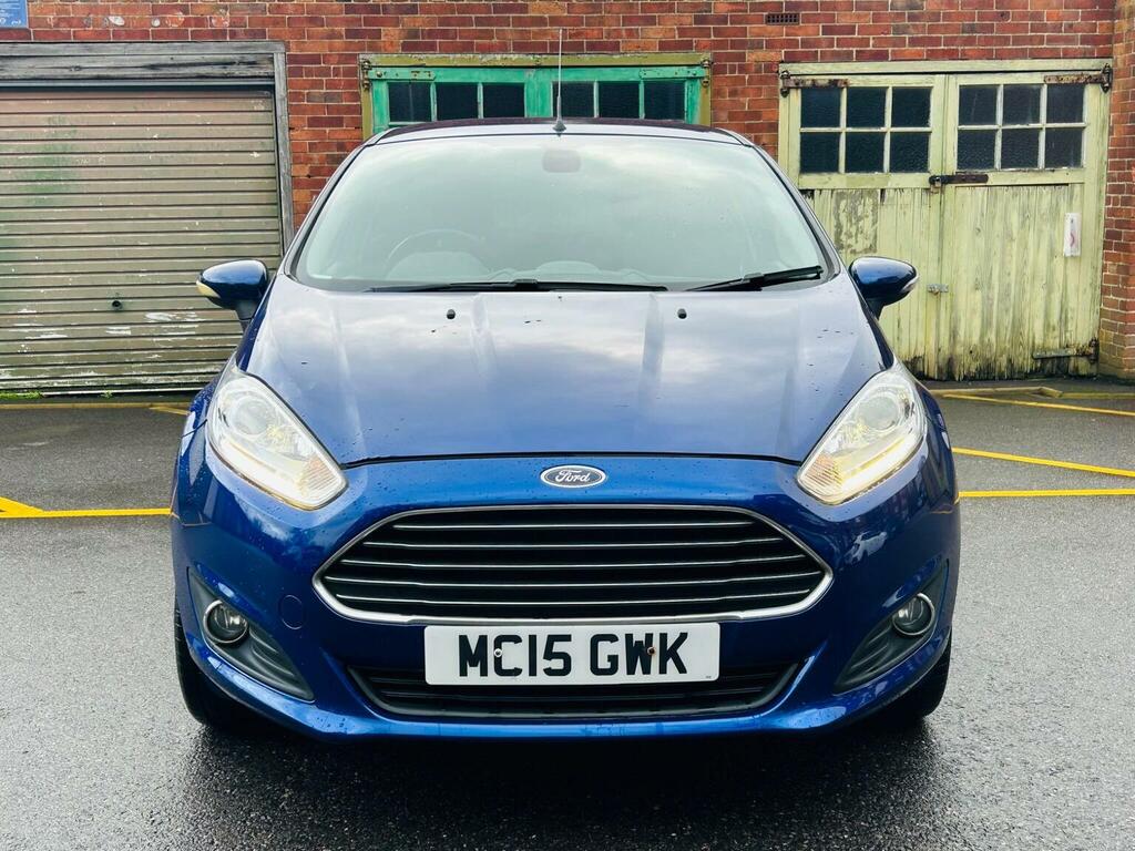 Ford Fiesta 1.6 Titanium Powershift Euro 6 MC15GWK Blue #4