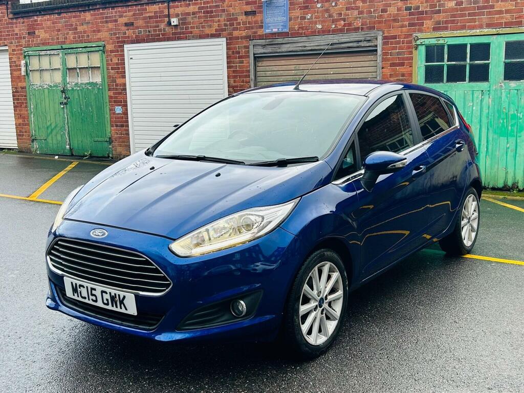 Ford Fiesta 1.6 Titanium Powershift Euro 6 MC15GWK Blue #5
