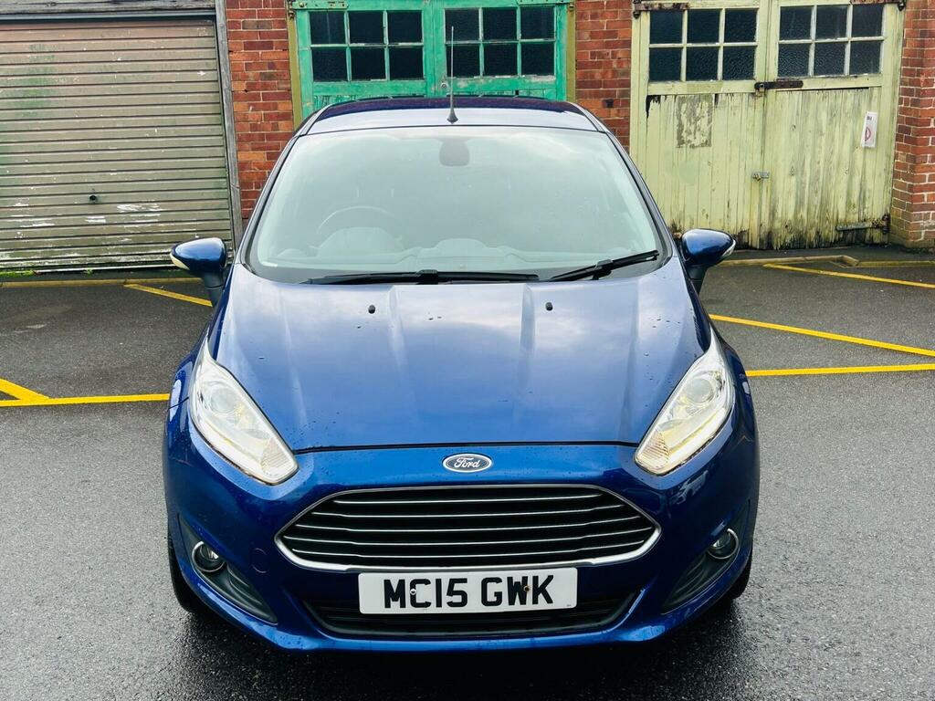 Ford Fiesta 1.6 Titanium Powershift Euro 6 MC15GWK Blue #3