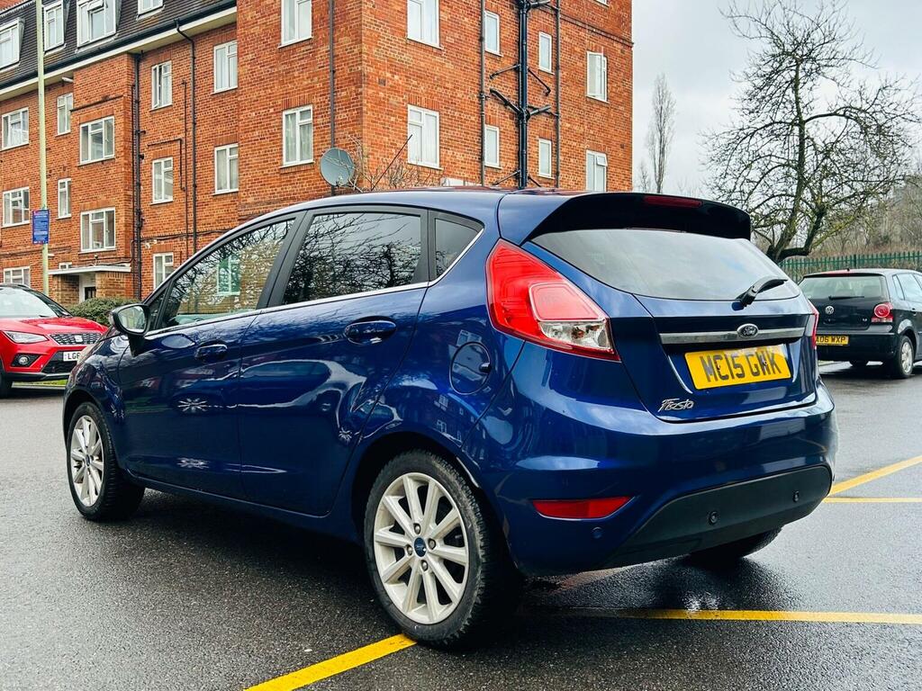Ford Fiesta 1.6 Titanium Powershift Euro 6 MC15GWK Blue #6