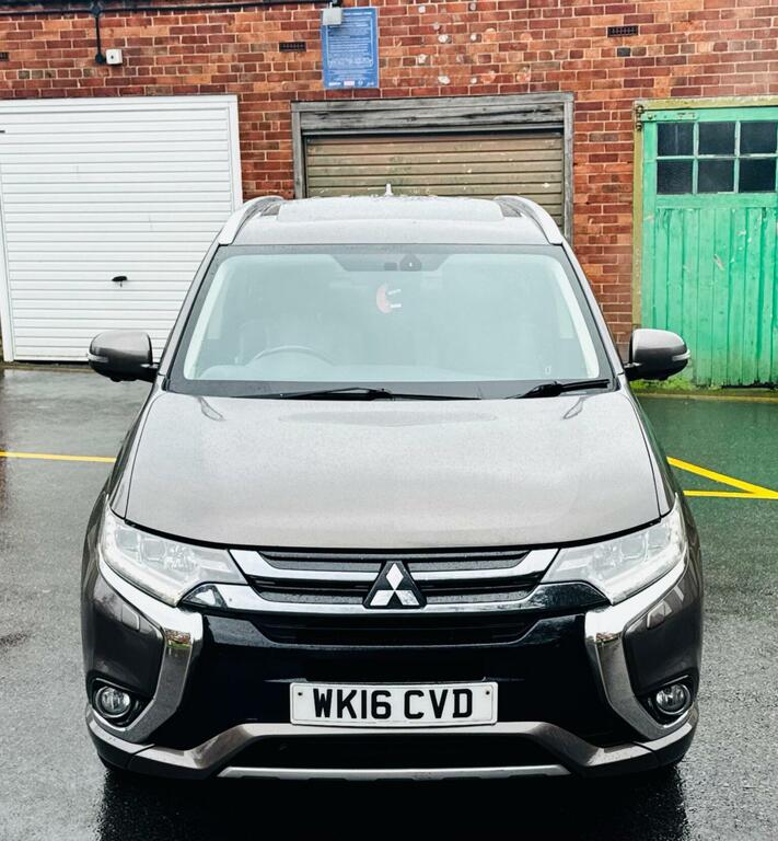 Mitsubishi Outlander 2.0H 12Kwh Gx4h Cvt 4Wd Euro 6 Ss WK16CVD Brown #4