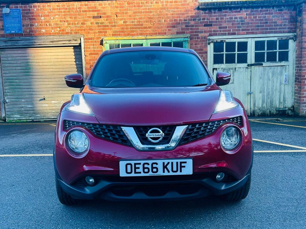 Nissan Juke 1.6 N-connecta Xtron Euro 6 OE66KUF Red #3