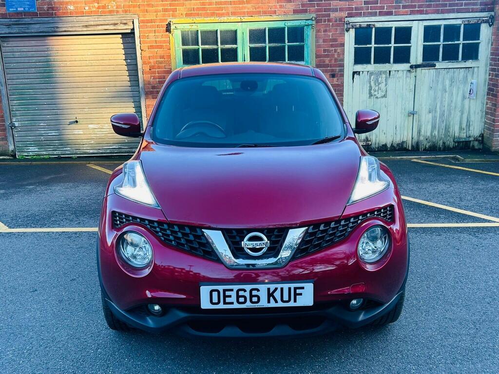 Nissan Juke 1.6 N-connecta Xtron Euro 6 OE66KUF Red #4