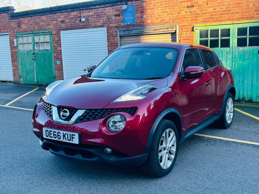 Nissan Juke 1.6 N-connecta Xtron Euro 6 OE66KUF Red #6