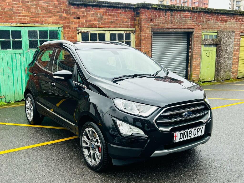 Ford Ecosport 1.0T Ecoboost Titanium Euro 6 Ss DN18OPY Black #5