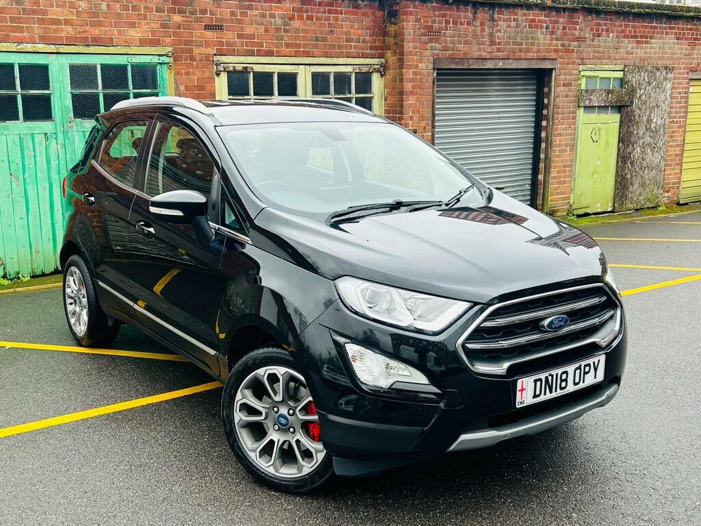 Ford Ecosport 1.0T Ecoboost Titanium Euro 6 Ss Black