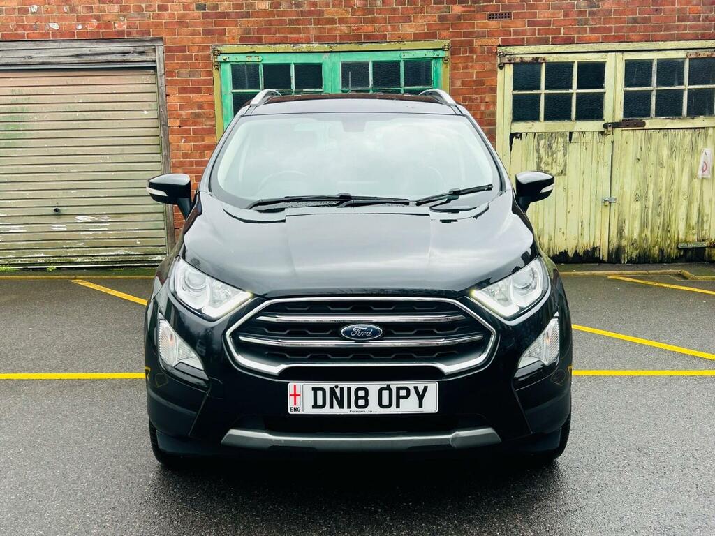 Ford Ecosport 1.0T Ecoboost Titanium Euro 6 Ss DN18OPY Black #2