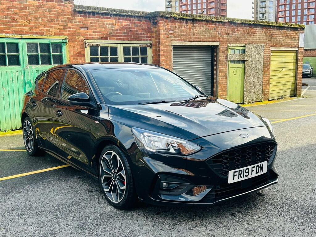 Ford Focus 1.5 Ecoblue St-line X Euro 6 Ss FR19FDN Black #5