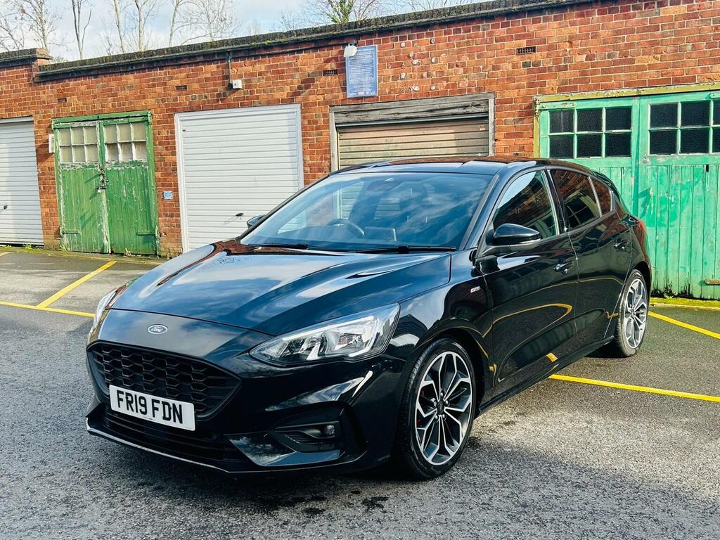 Ford Focus 1.5 Ecoblue St-line X Euro 6 Ss FR19FDN Black #3