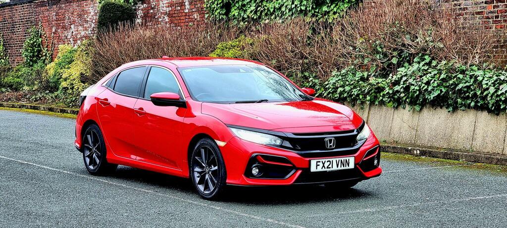 Honda Civic 1.0 Vtec Turbo Sr Euro 6 Ss FX21VNN Red #5