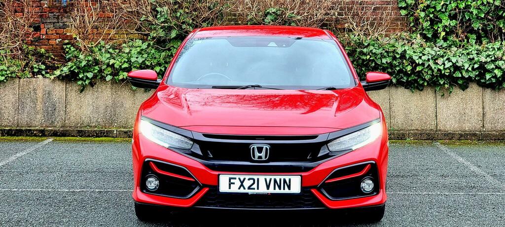 Honda Civic 1.0 Vtec Turbo Sr Euro 6 Ss FX21VNN Red #3