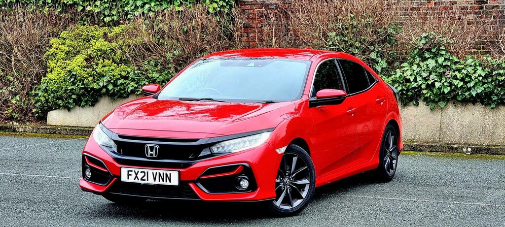 Honda Civic 1.0 Vtec Turbo Sr Euro 6 Ss FX21VNN Red #2