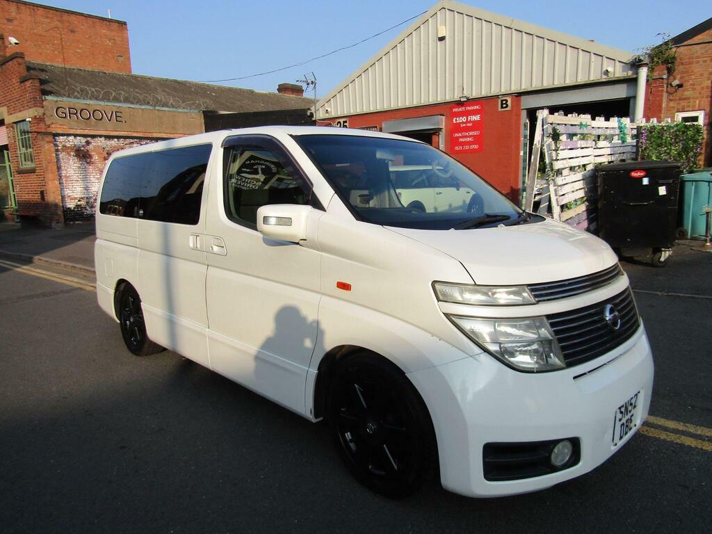 Nissan Elgrand 52 3.5 White #5
