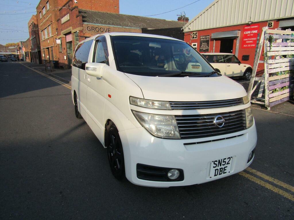 Nissan Elgrand 52 3.5 White