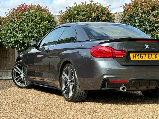 BMW 4 Series 2017 3.0 440I M Sport Convertible Grey #4