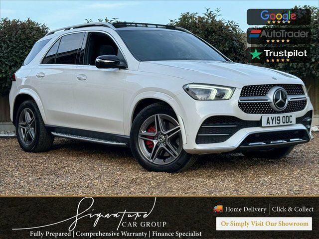 Mercedes-Benz GLE Class 2019 2.9 Gle400d Amg Line Premium Plus 7 Seats 7 S White