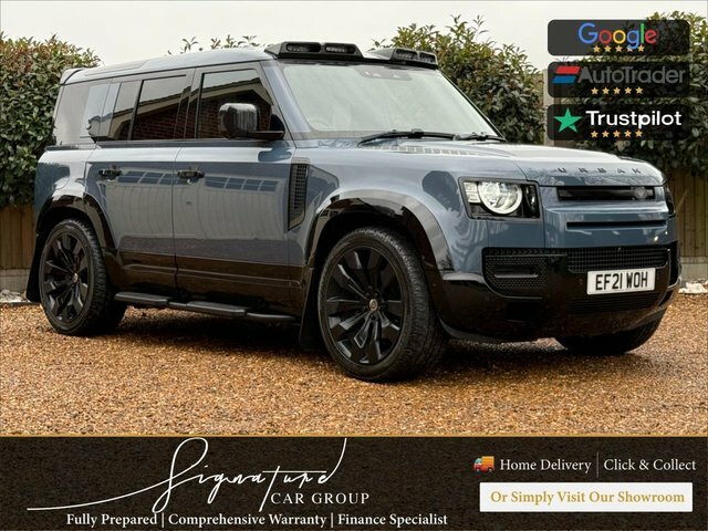 Land Rover Defender 2021 3.0 D200 Urban Edition Ghost Alarm Mhev Suv 5 Blue