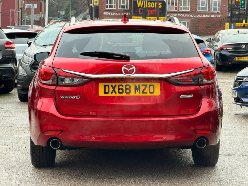 Mazda 6 2.2L Gt Sport Nav DX68MZO Red #4