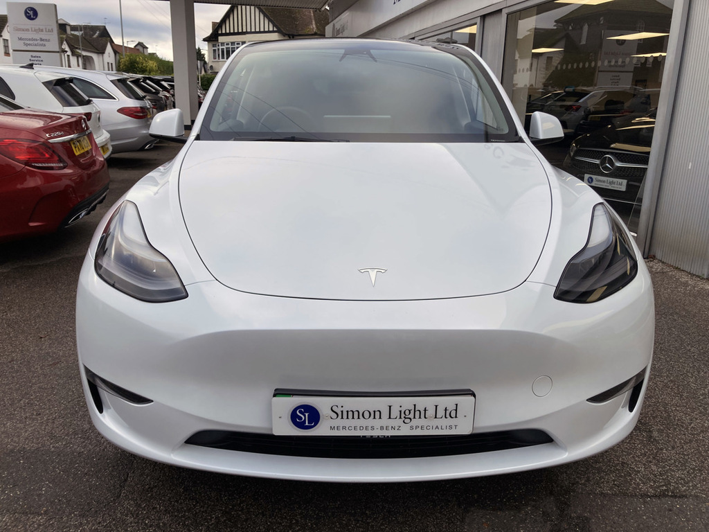 Tesla Model Y Long Range Awd AJ72BWX White #2