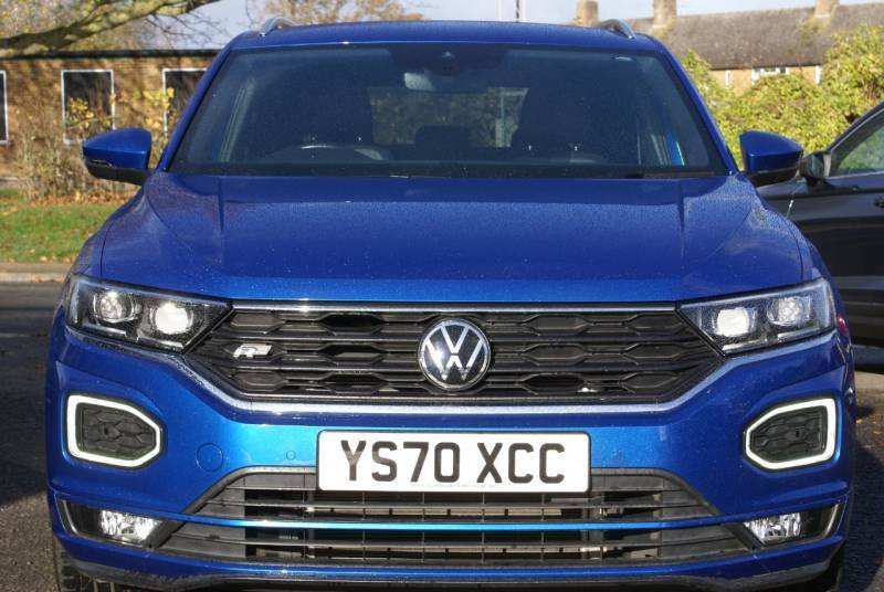 Volkswagen T-Roc 1.5 Tsi Evo R-line Dsg YS70XCC Blue #5