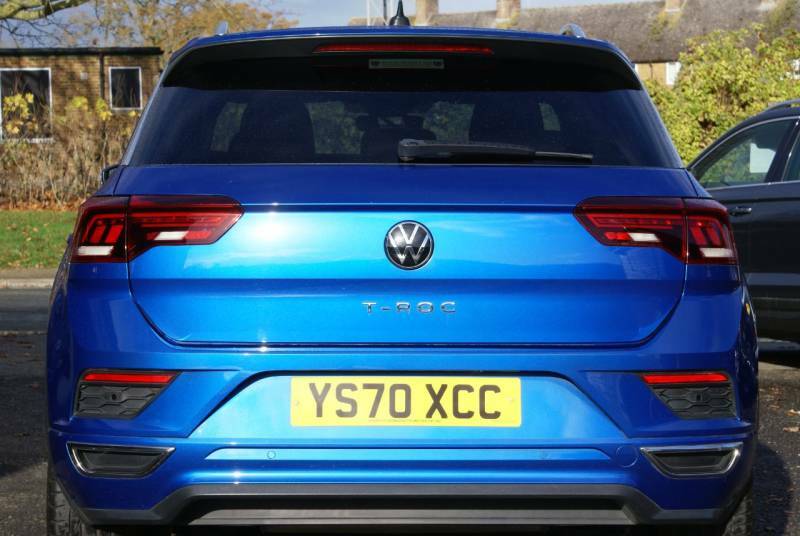 Volkswagen T-Roc 1.5 Tsi Evo R-line Dsg YS70XCC Blue #6