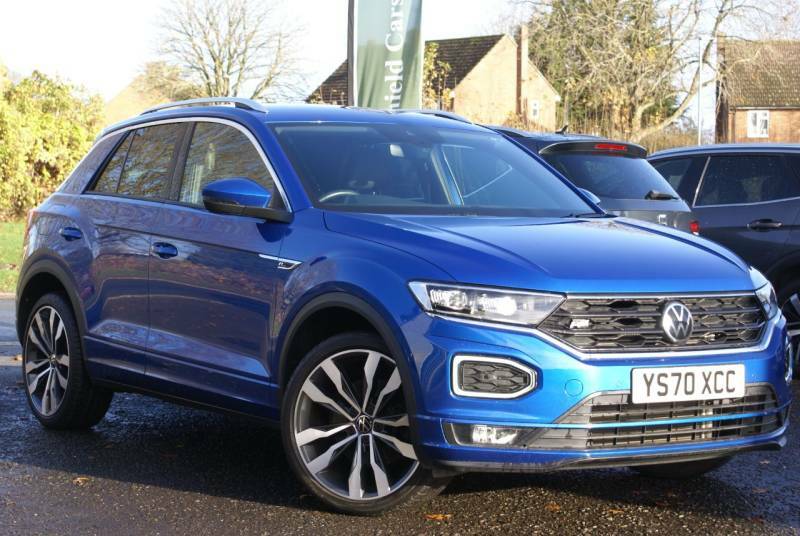 Volkswagen T-Roc 1.5 Tsi Evo R-line Dsg Blue