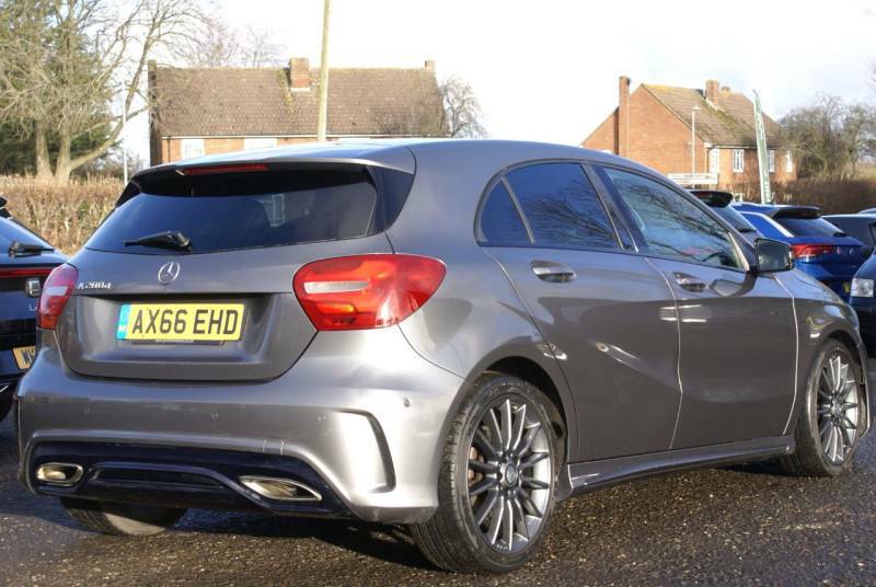 Mercedes-Benz A Class A200d Amg Line Premium - 2017 66 AX66EHD Grey #3