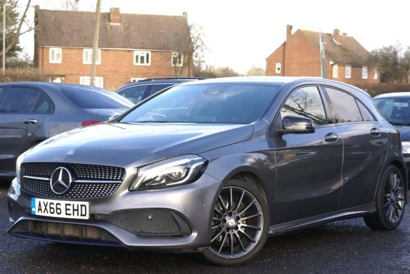 Mercedes-Benz A Class A200d Amg Line Premium - 2017 66 AX66EHD Grey #2