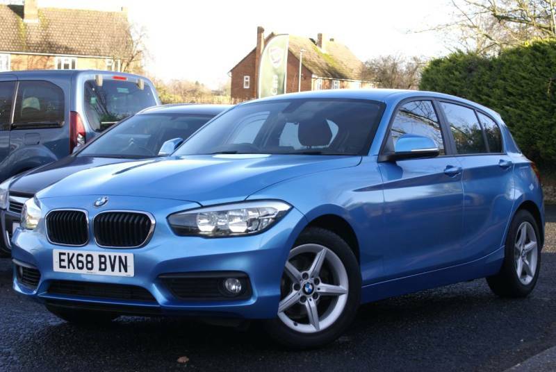 BMW 1 Series 118I 1.5 Se Navservotronic - 2018 68 EK68BVN Blue #3