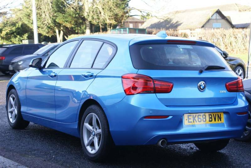 BMW 1 Series 118I 1.5 Se Navservotronic - 2018 68 EK68BVN Blue #5