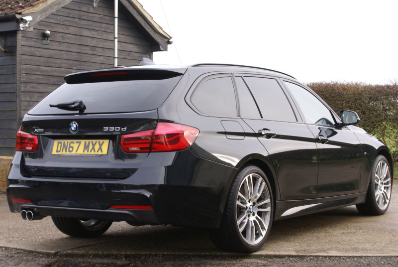 BMW 3 Series 330D Xdrive M Sport Step - 2017 67 DN67MXX Black #3