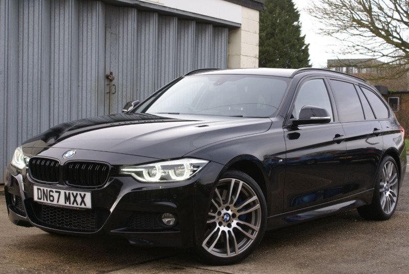 BMW 3 Series 330D Xdrive M Sport Step - 2017 67 DN67MXX Black #2
