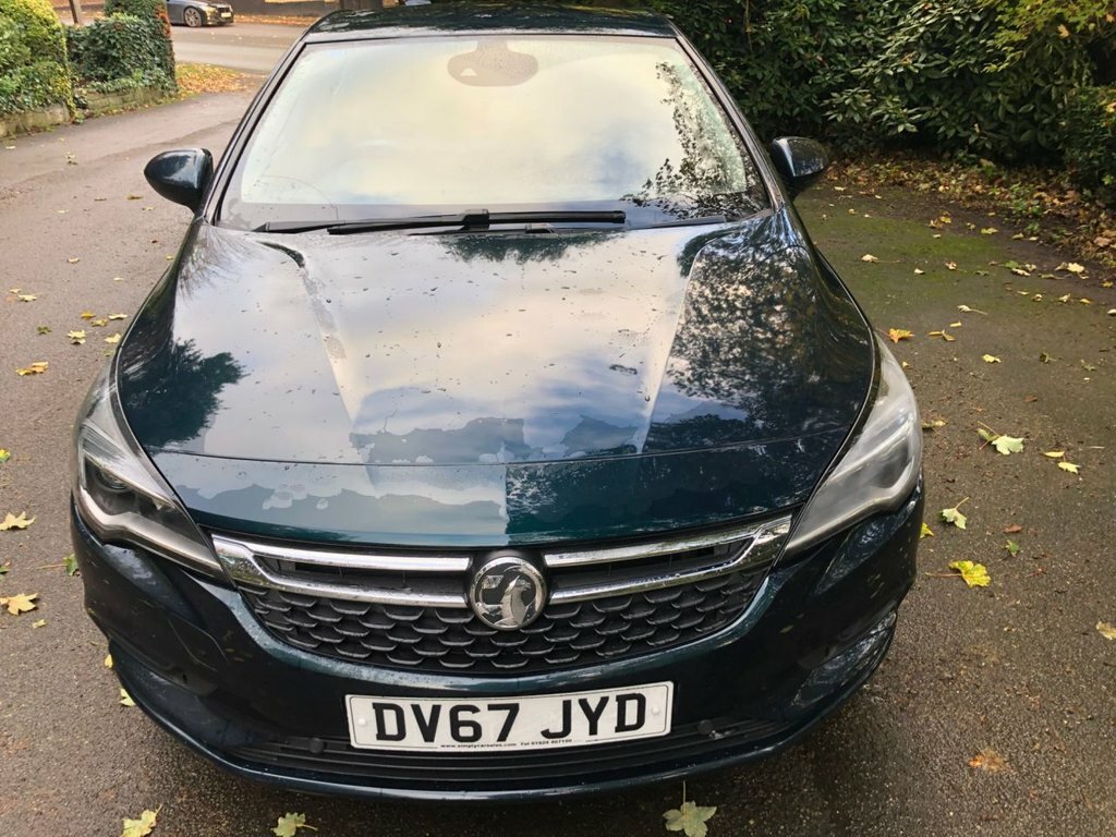 Vauxhall Astra 1.6 Sri Nav Cdti Ecotec Ss 108 Bhp DV67JYD Green #3