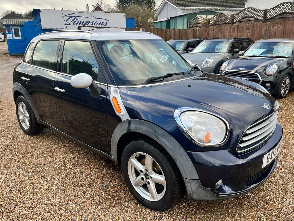 Mini Countryman Suv 1.6 Cooper Euro 5 Ss 201212 Blue
