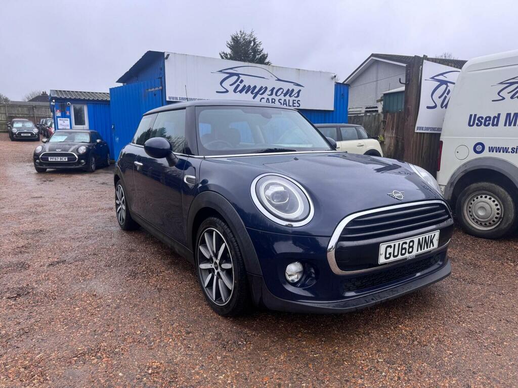 Mini Hatch Hatchback 1.5 Cooper Euro 6 Ss 201868 GU68NNK Blue
