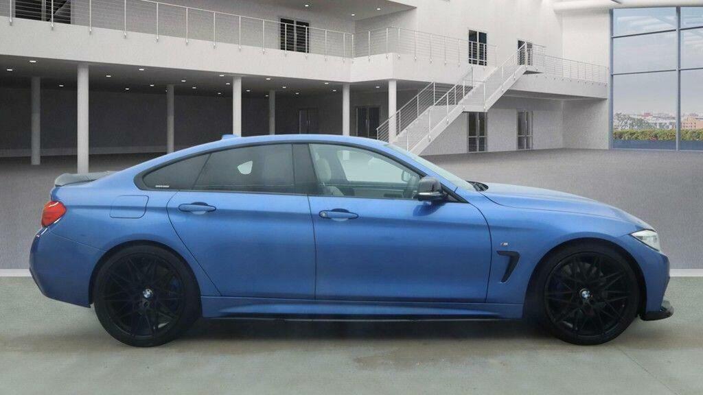 BMW 4 Series Gran Coupe Hatchback 2.0 428I M Sport Euro 6 Ss CA14KSX Blue #5