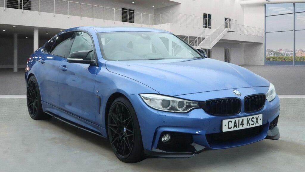 BMW 4 Series Gran Coupe Hatchback 2.0 428I M Sport Euro 6 Ss CA14KSX Blue