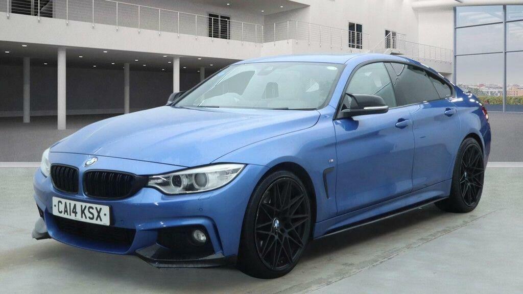BMW 4 Series Gran Coupe Hatchback 2.0 428I M Sport Euro 6 Ss CA14KSX Blue #2