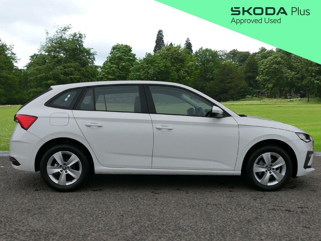 Skoda Scala 1.0 Tsi 116 Se Edition Dsg 116 Ps DE25ZKK White #5