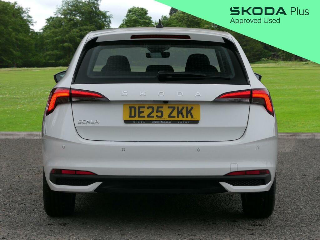 Skoda Scala 1.0 Tsi 116 Se Edition Dsg 116 Ps DE25ZKK White #6