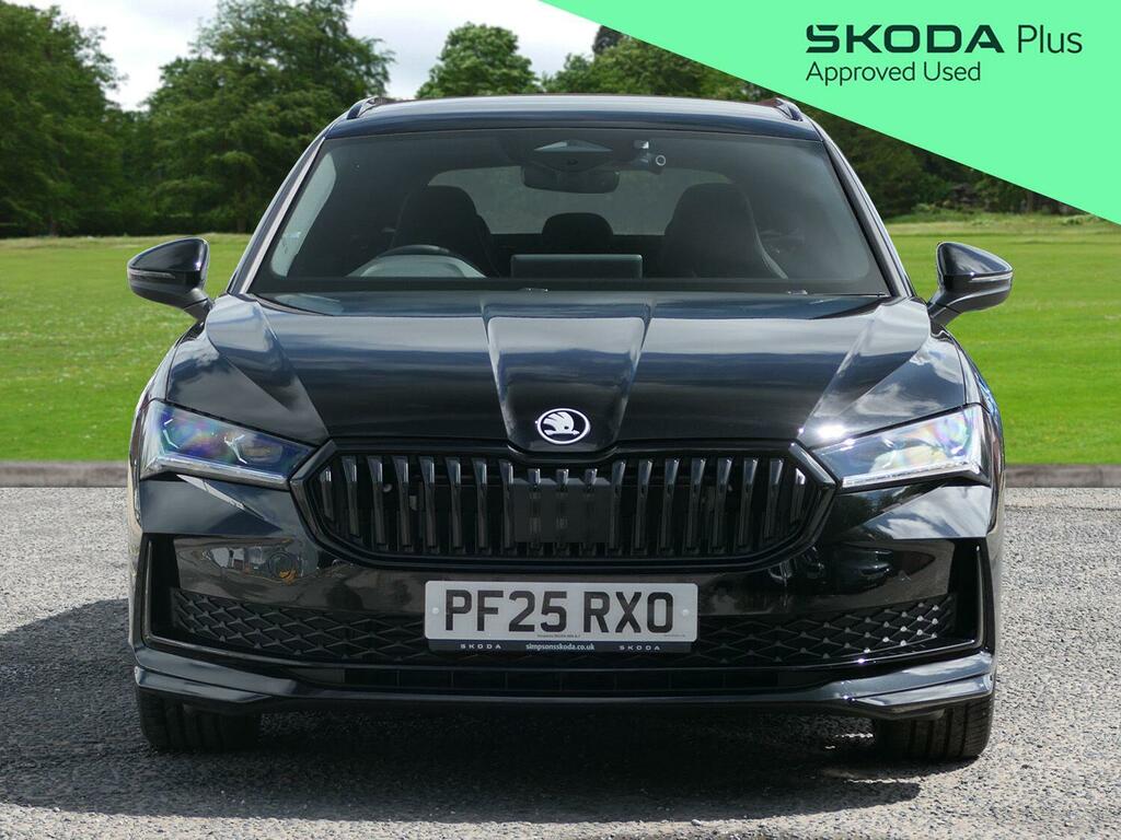 Skoda Superb 2.0 Tdi Sportline Dsg 150 Ps PF25RXO Black #3