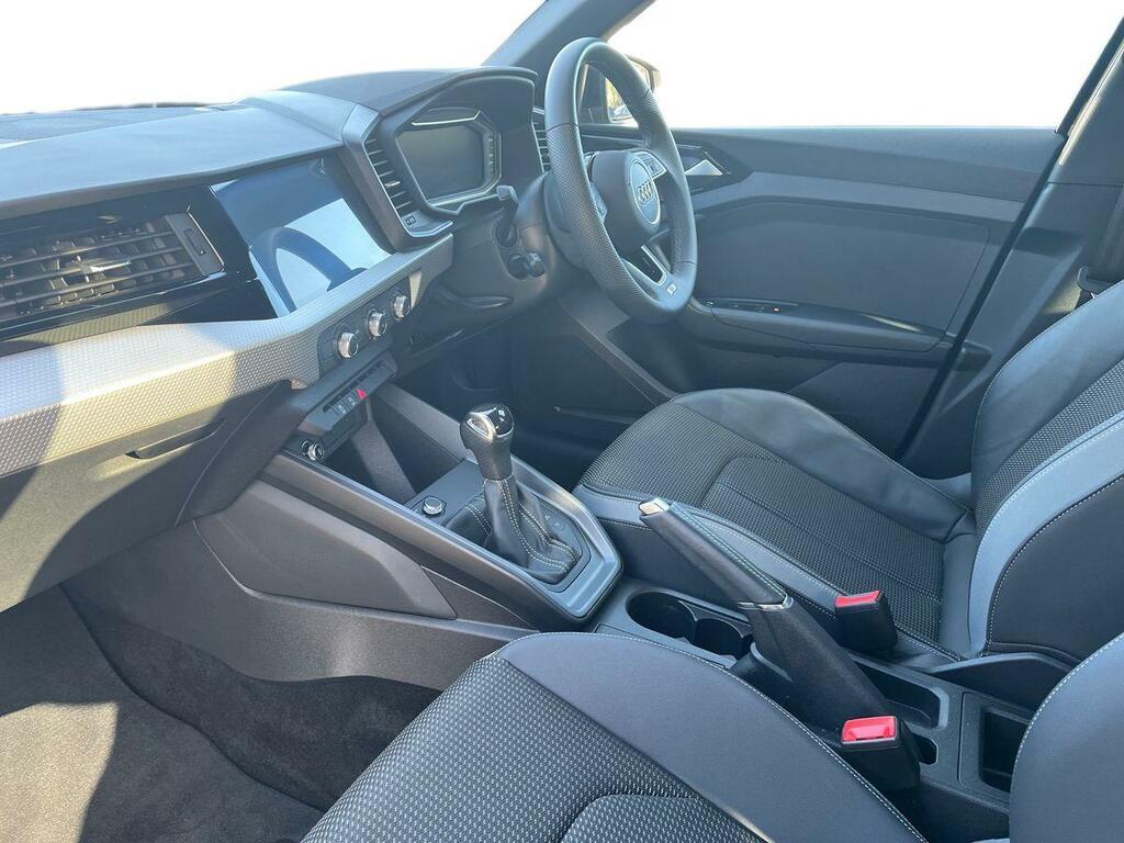Audi A1 1.0 Tfsi 25 S Line Sportback S Tronic Euro 6 Ss CV25UYH Black #3