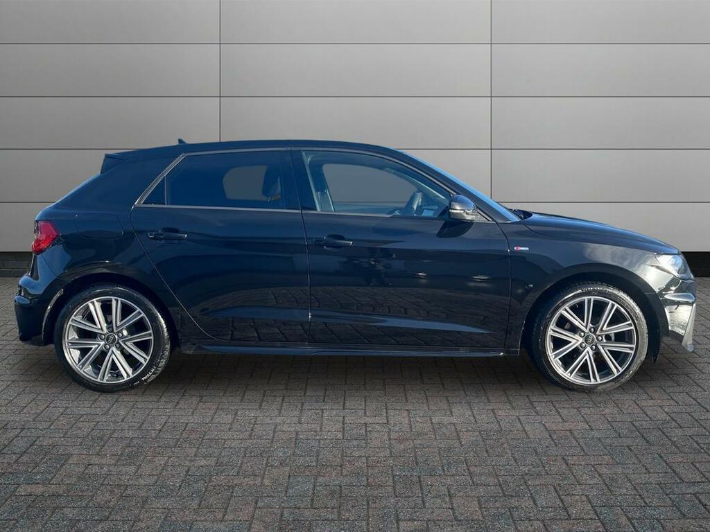 Audi A1 1.0 Tfsi 25 S Line Sportback S Tronic Euro 6 Ss CV25UYH Black #5