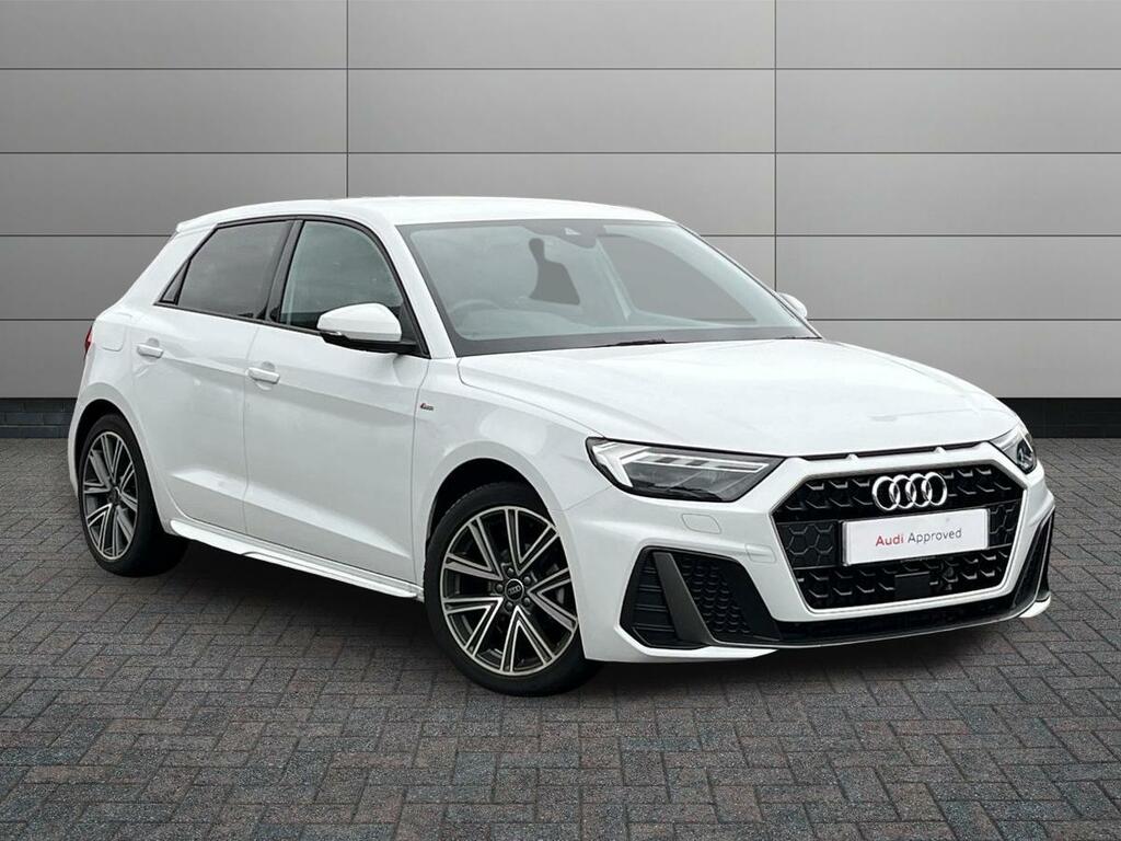 Audi A1 1.0 Tfsi 25 S Line Sportback S Tronic Euro 6 Ss White